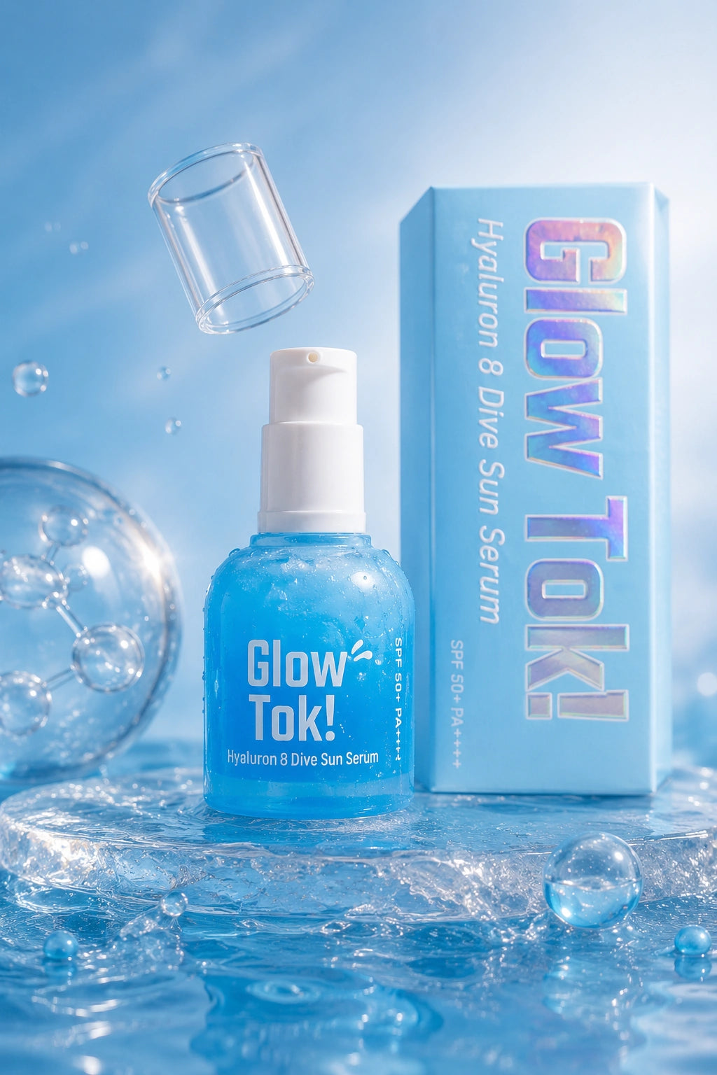 Dabo Glow Tok Hyaluron 8 Dive Sun Serum SPF 50+ PA++++ 30 ml