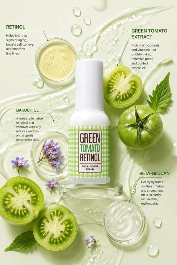 Dabo Green Tomato Retinol 500 IU Youth Serum 30ml