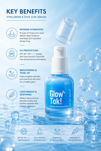 Dabo Glow Tok Hyaluron 8 Dive Sun Serum SPF 50+ PA++++ 30 ml