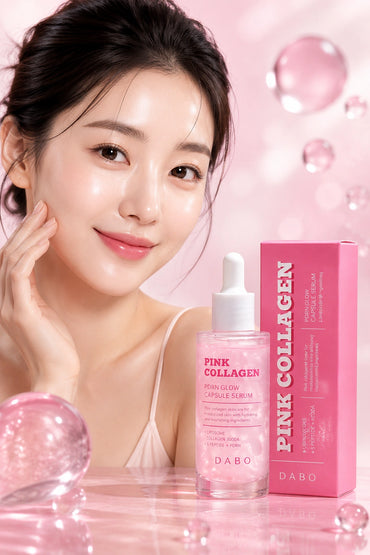 Dabo Pink Collagen PDRN Glow Capsule Serum 55 ml