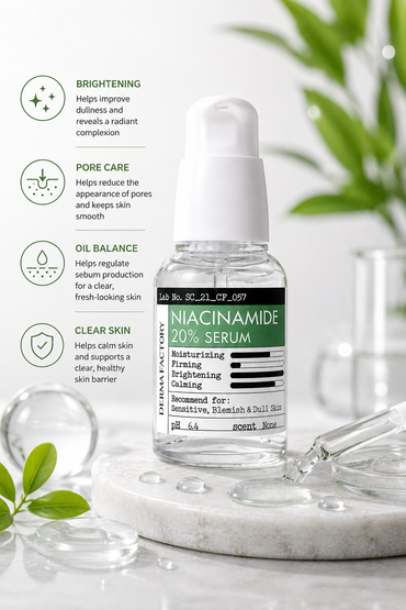 Derma Factory Niacinamide 20% Serum 30 ml