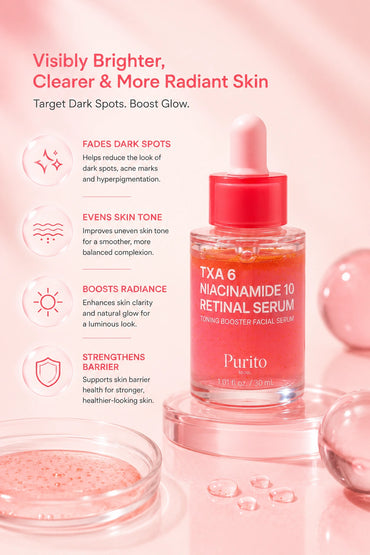 Purito Txa 6 Niacinamide 10 Retinal Serum 30 ml