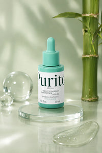 Original Purito Mighty Bamboo Panthenol Serum with authentic bottle and retail packaging