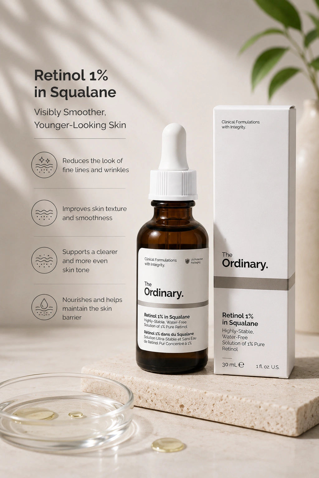 The Ordinary Retinol 1% In Squalane 30 ml